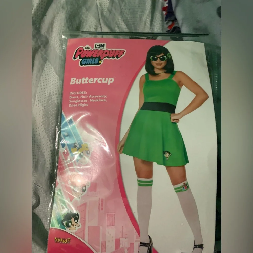 Spirit | Other | Powerpuff Girls Buttercup Costume Size Medium From Spirit  Halloween | Poshmark